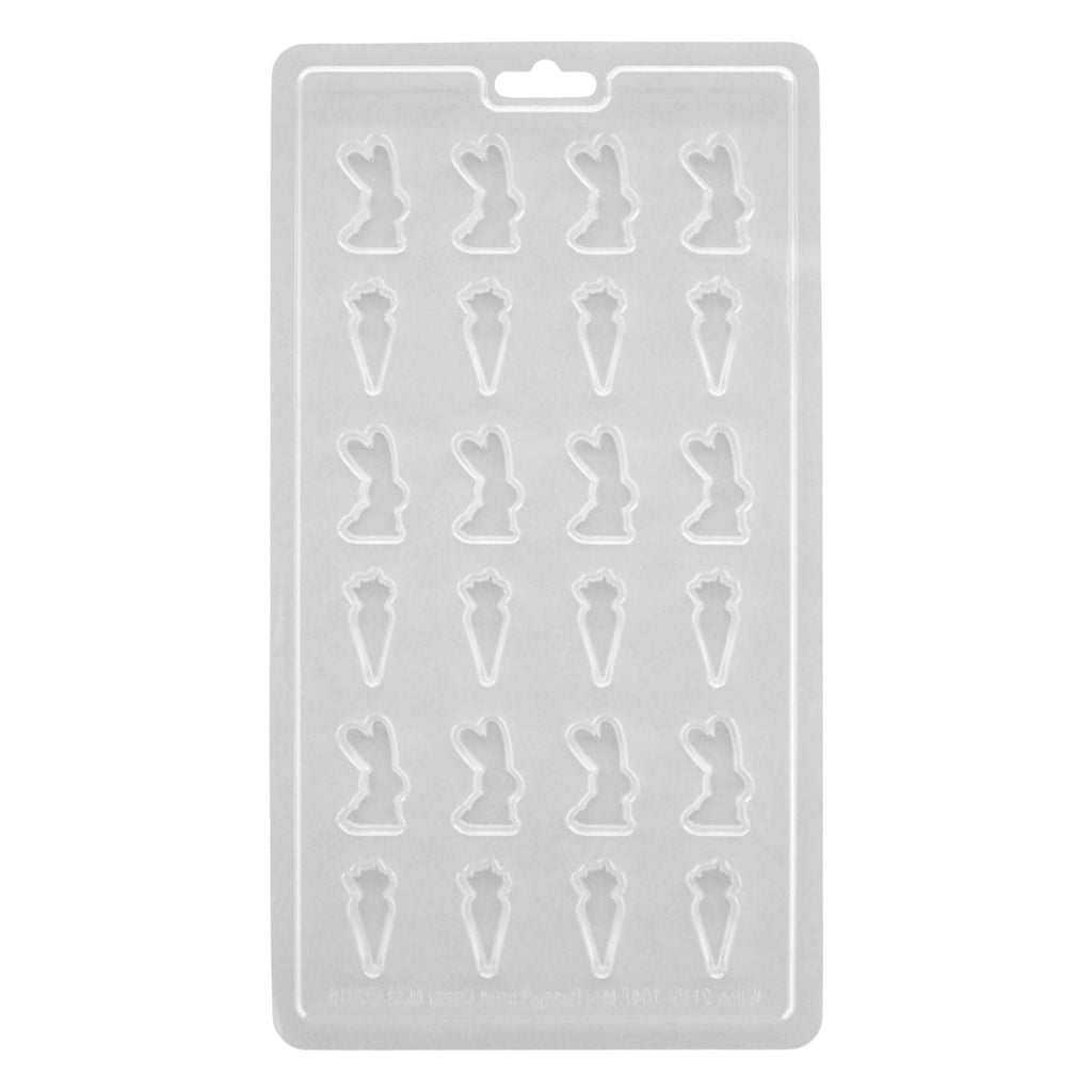 MOLDE PARA CHOCOLATE (3D) WILTON - CONEJOS Y ZANAHORIAS