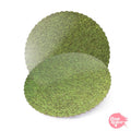 BASE REDONDA CESPED - 25 CM Ø / 3 MM GROSOR
