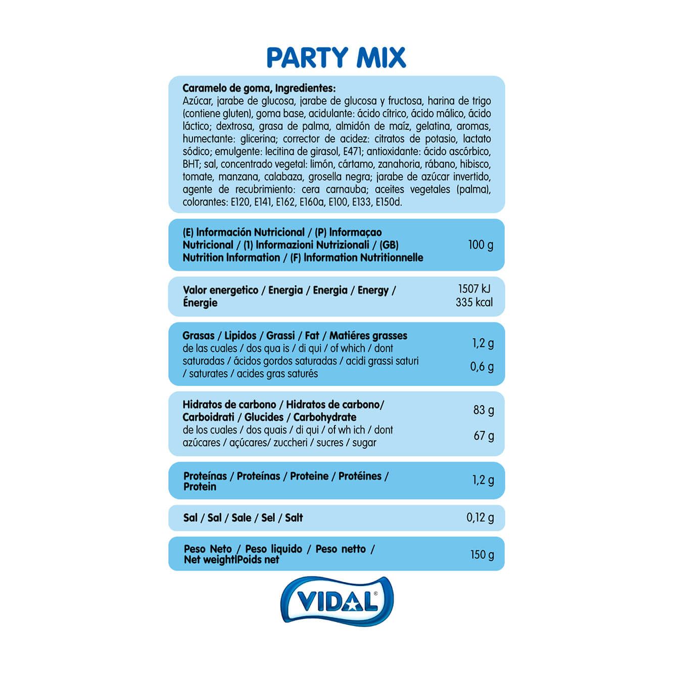 Party Mix 1 bolsa de 150g