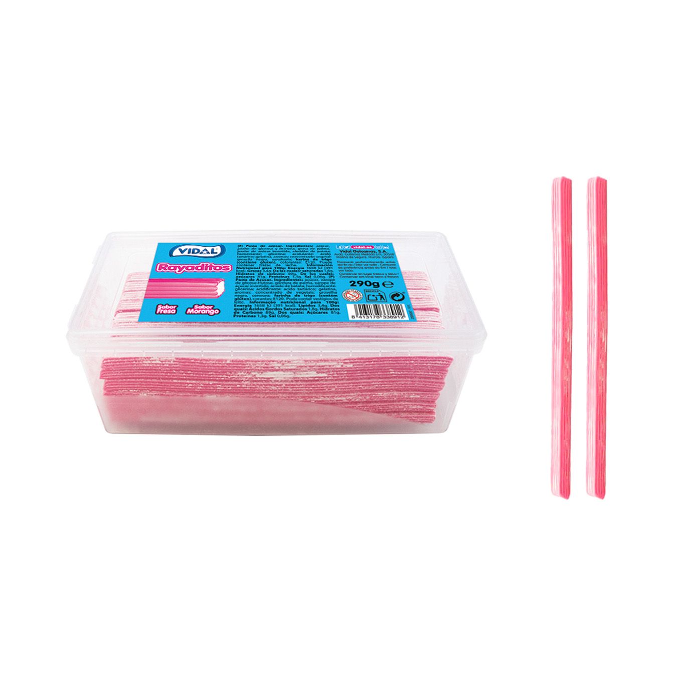 Rayaditos Fresa tarrina de 290g