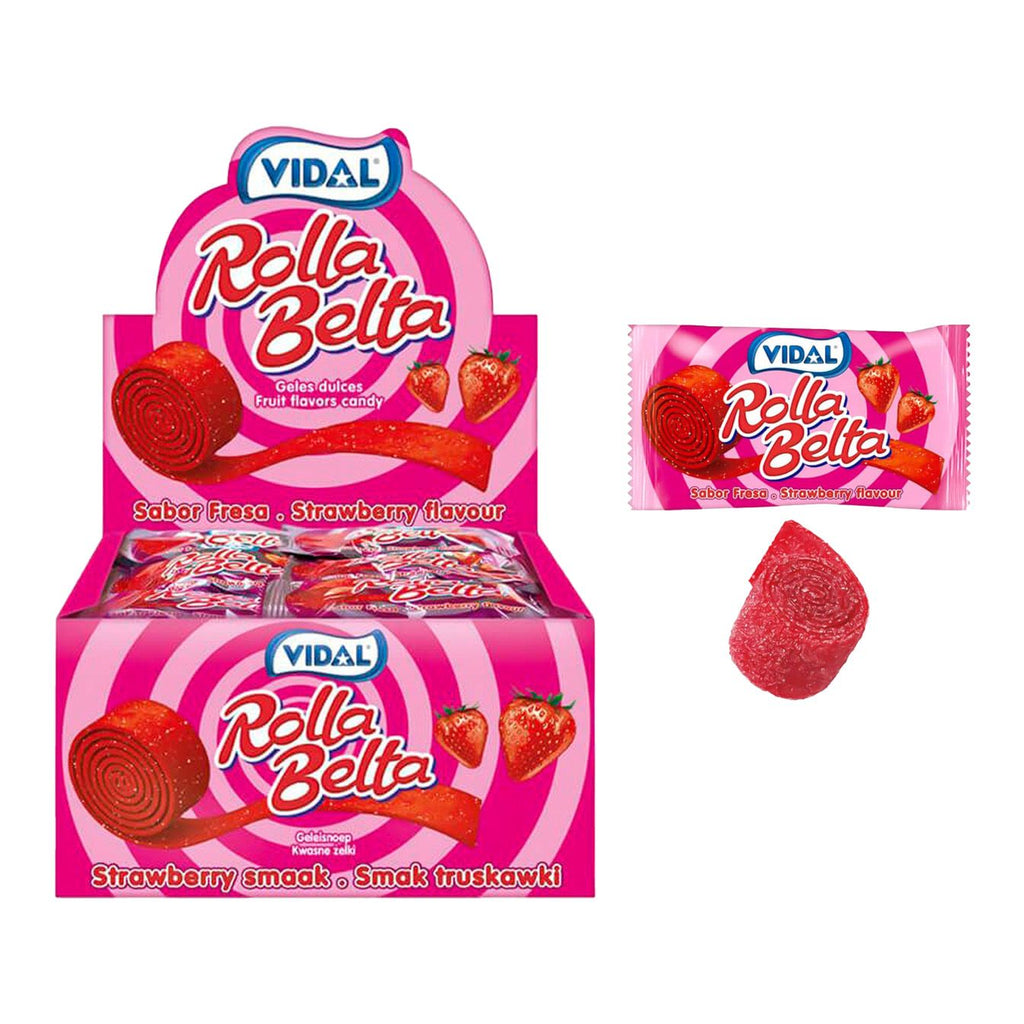 Rolla Belta Pica sabor a fresa -  Unidad