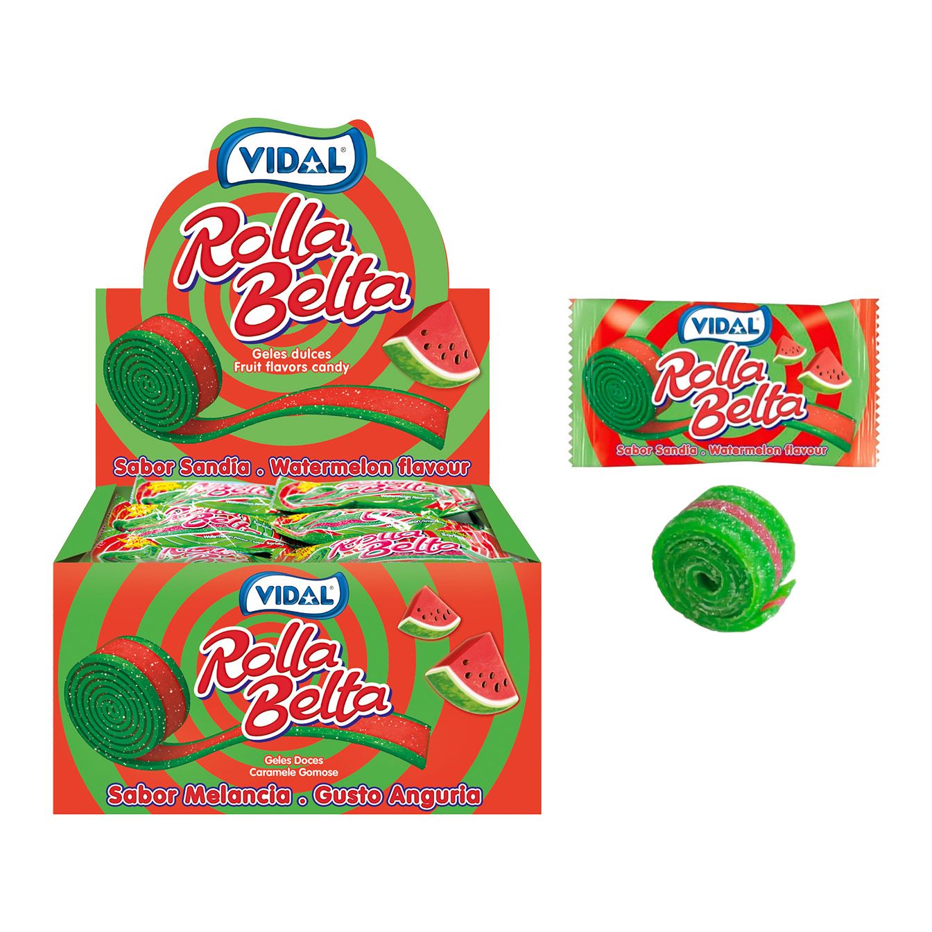 Rolla Belta Pica Sandía - unidad