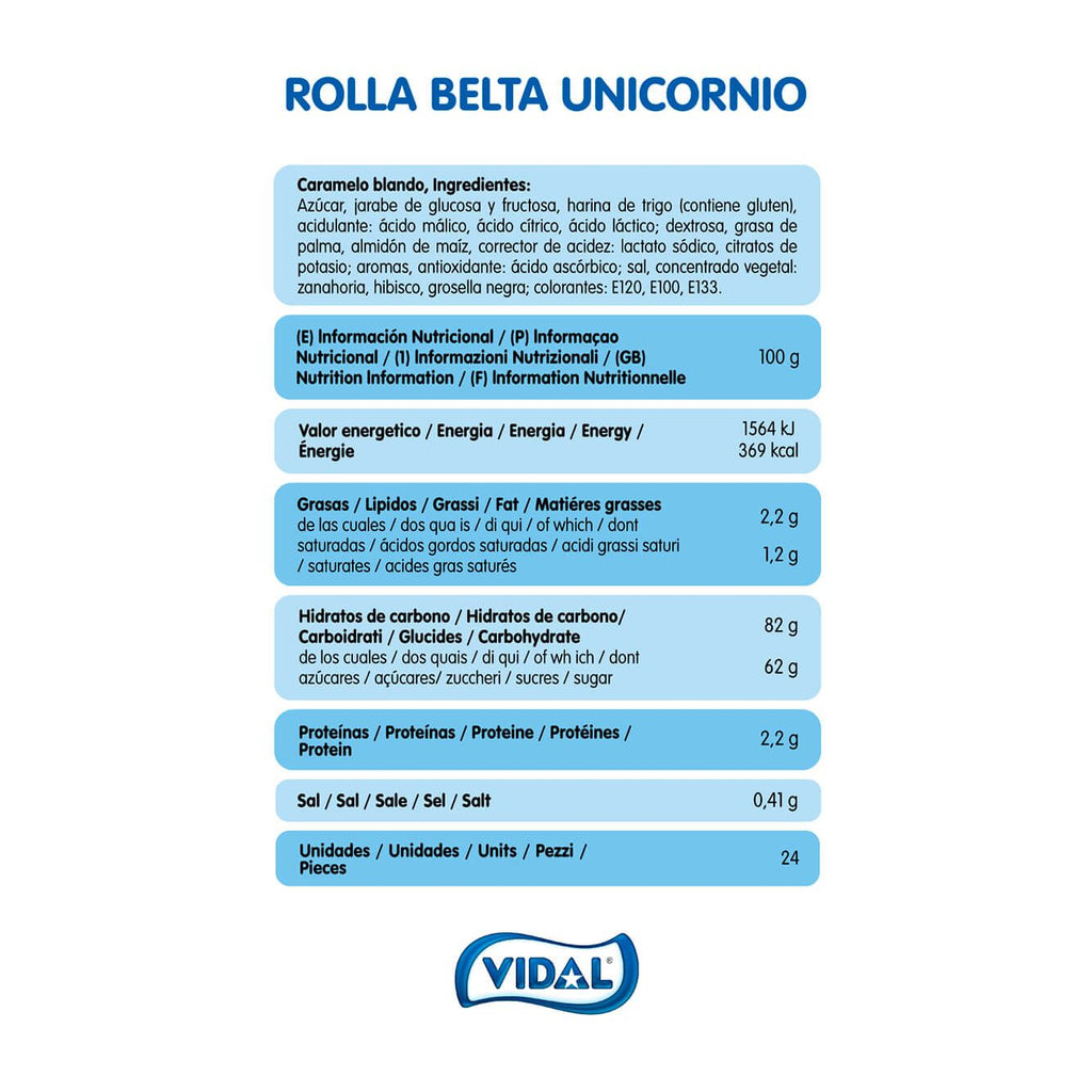 Rolla Belta Pica Unicornio - unidad
