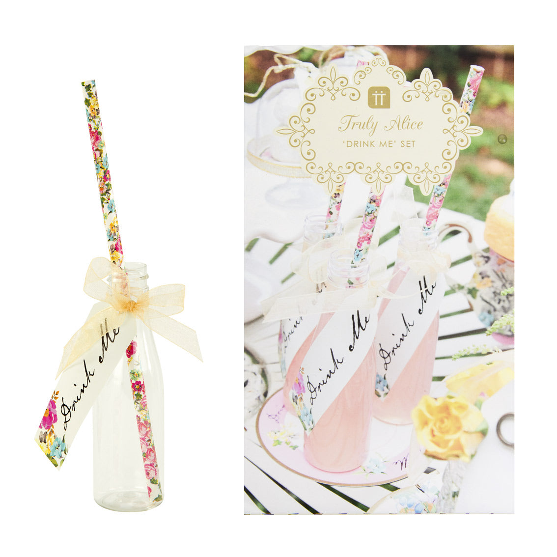 Botellas "Drink Me" de Alicia en el País de las Maravillas - Paquete de 6