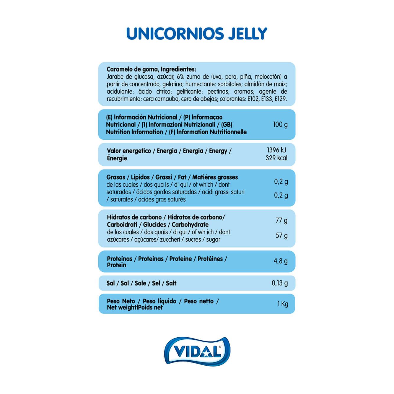 Unicornios Batidos bolsa 1 Kg